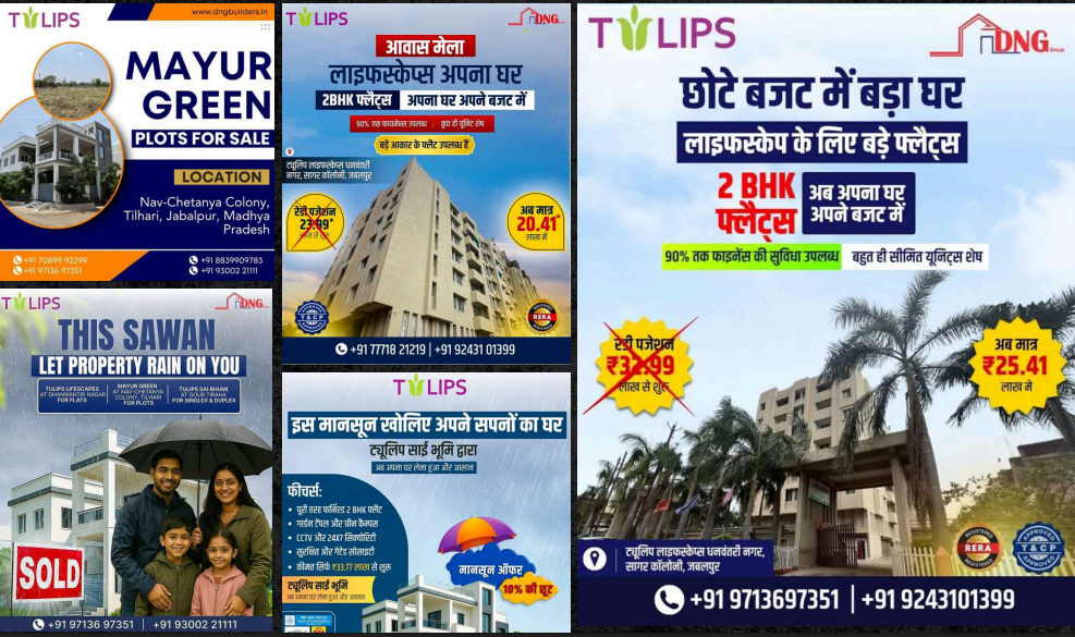 DNG Group (Mayur Green, Sai Bhumi, LifeScapes)