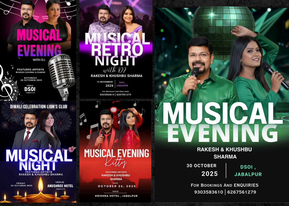Musical Evenings (Rakesh Sharma, Damini/Khushbu Concerts)
